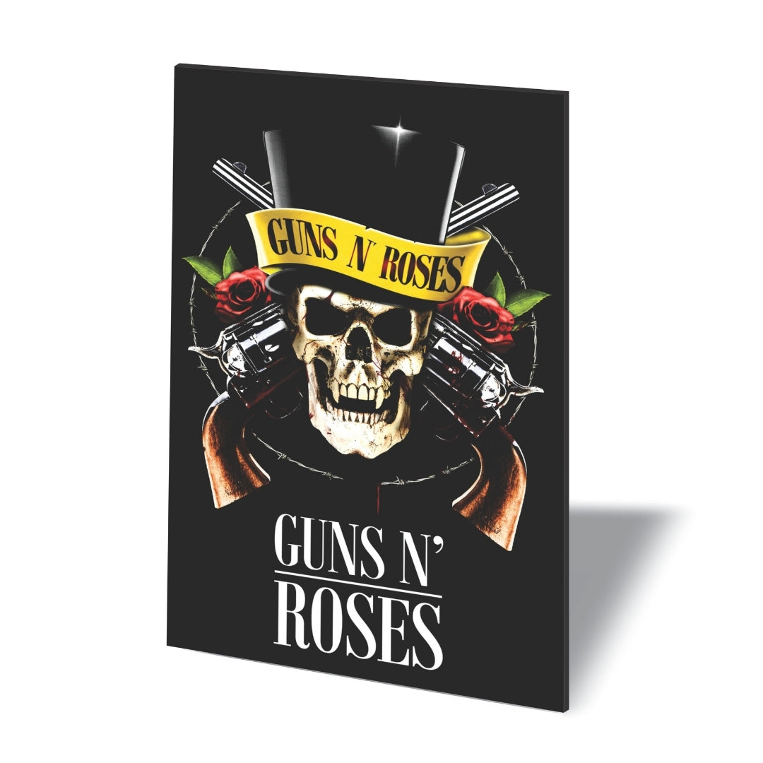 POSTER GUNS AND ROSES