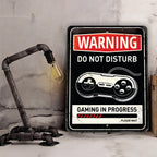 PLACA WARNING GAMING