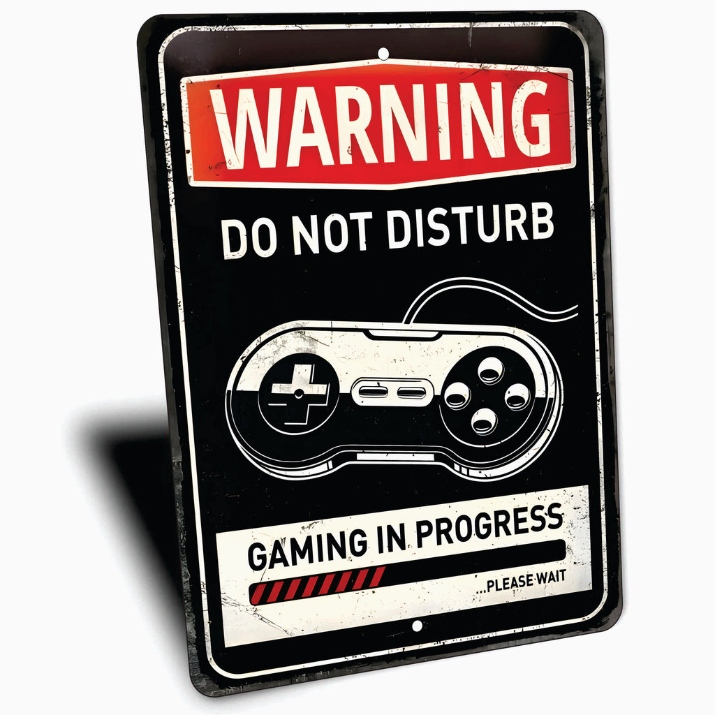 PLACA WARNING GAMING