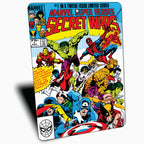 PLACA MARVEL SECRET WARS