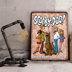 PLACA SCOOBY DOO