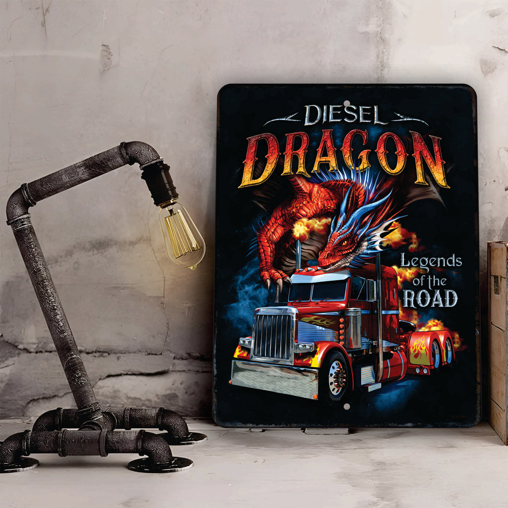 PLACA DIESEL DRAGON