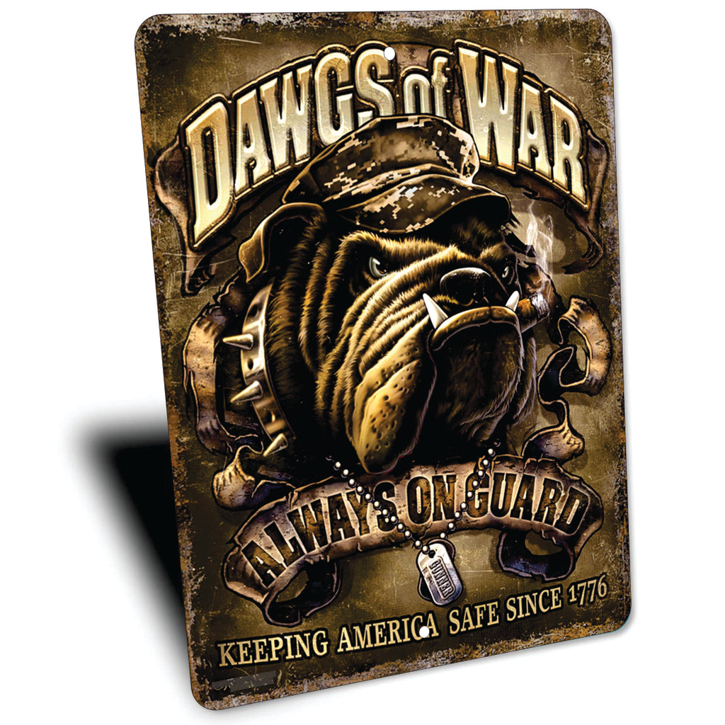 PLACA DAWGS OF WAR
