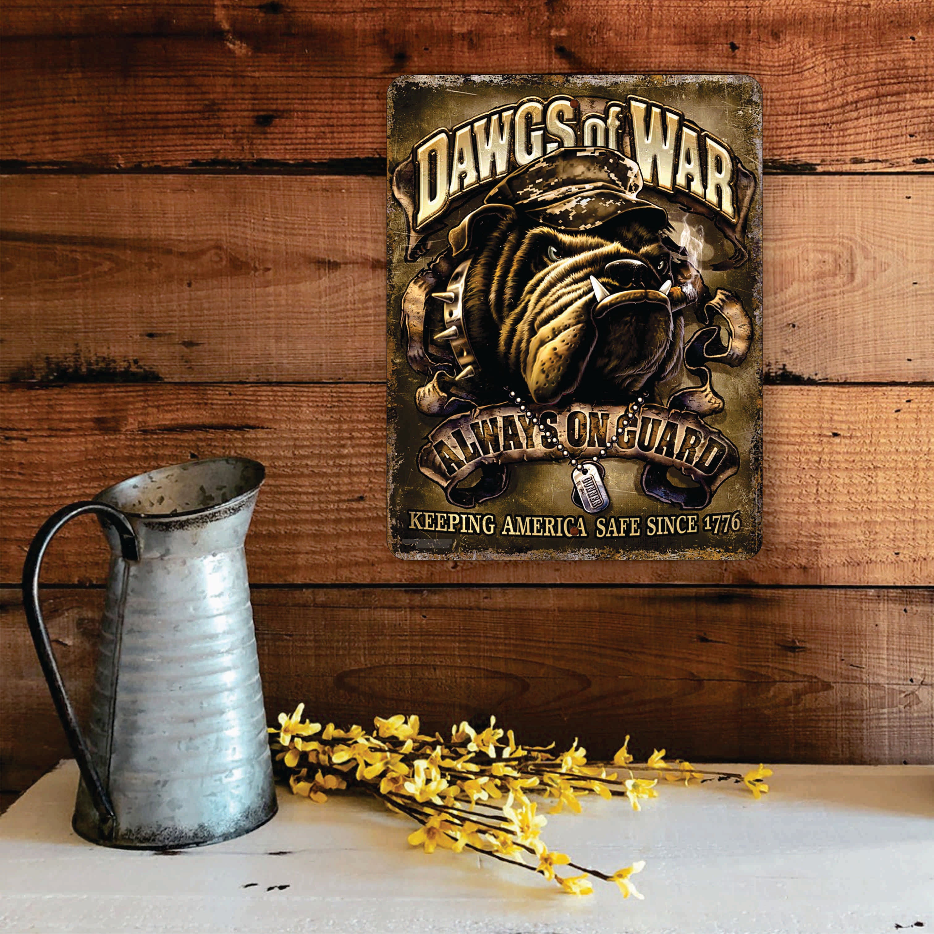 PLACA DAWGS OF WAR