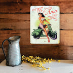 PLACA VESPA TI AMO