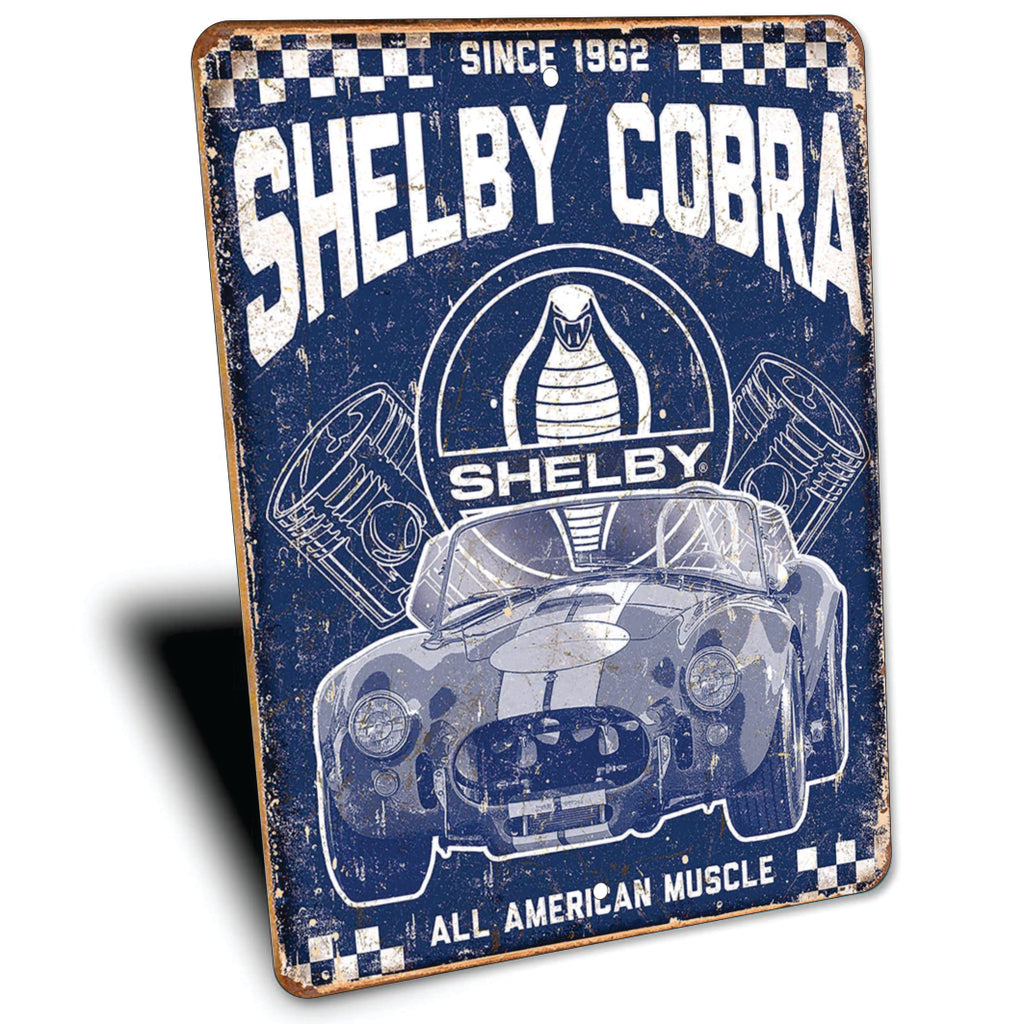 PLACA SHELBY COBRA