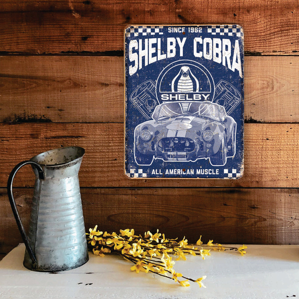 PLACA SHELBY COBRA