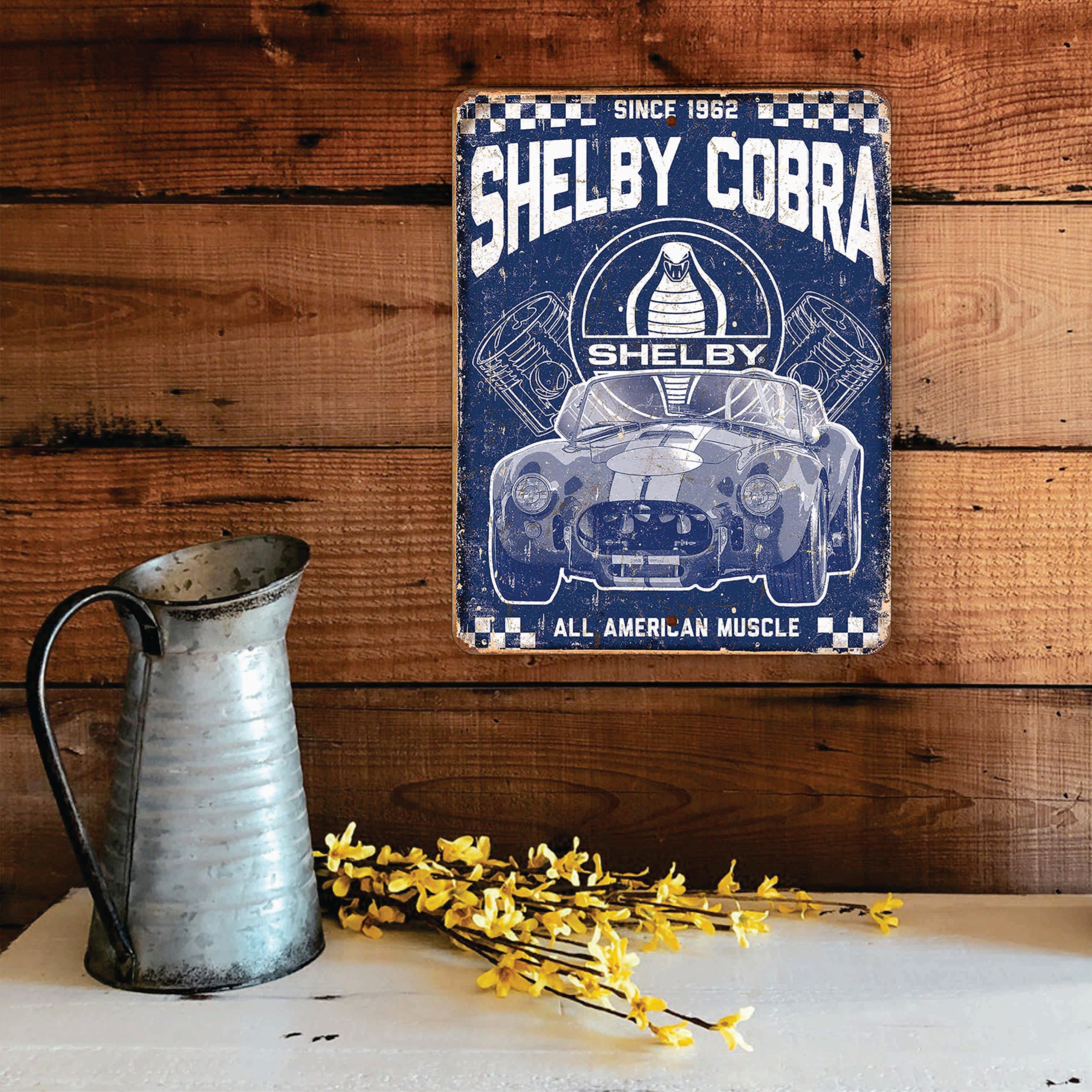 PLACA SHELBY COBRA