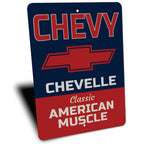 PLACA CHEVY CHEVELLE