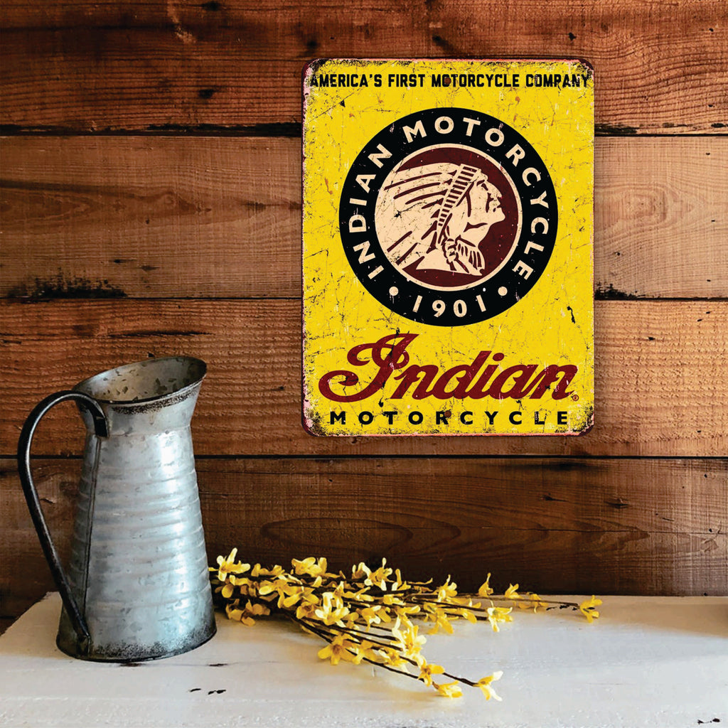 PLACA INDIAN MOTORCYCLE