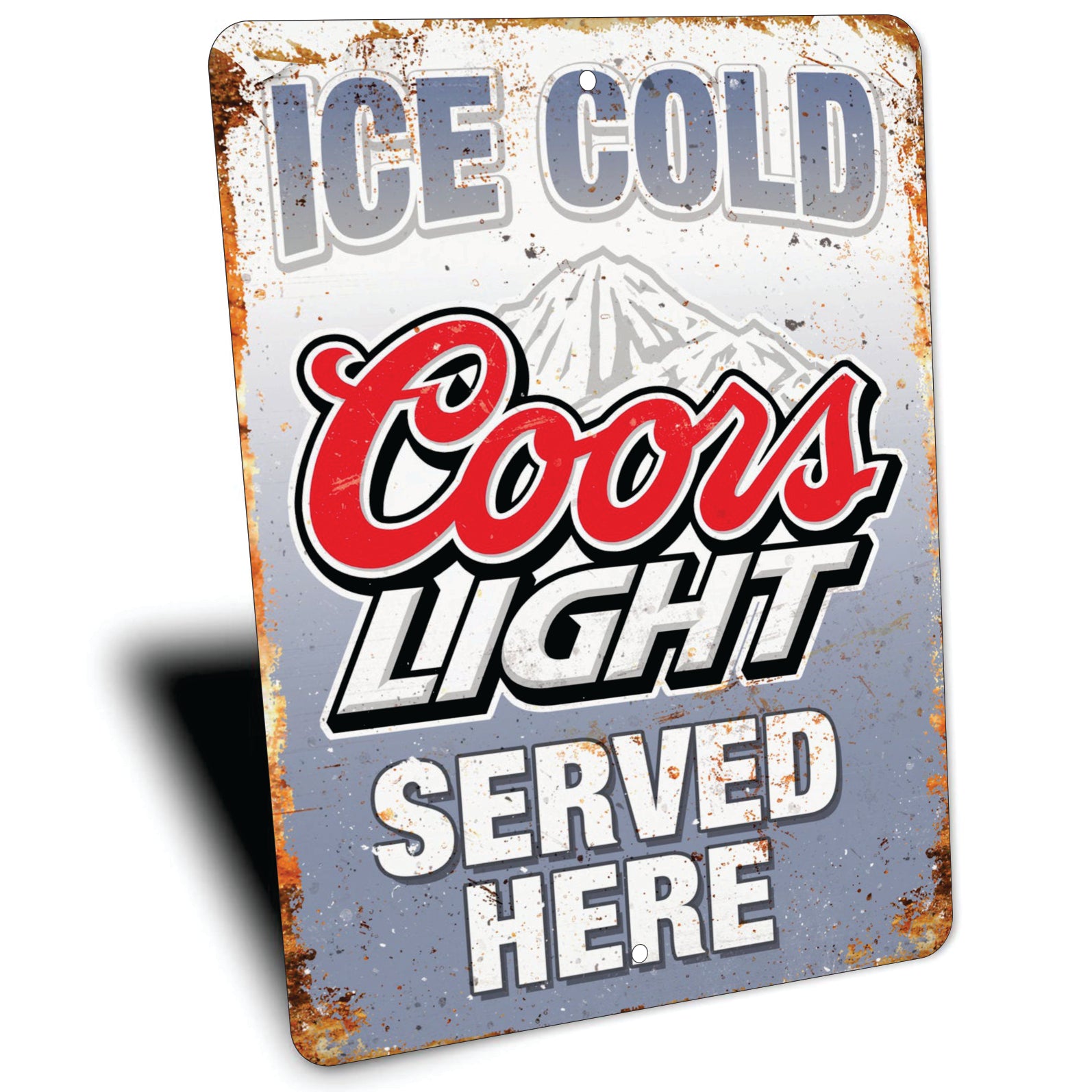 PLACA COORS LIGHT