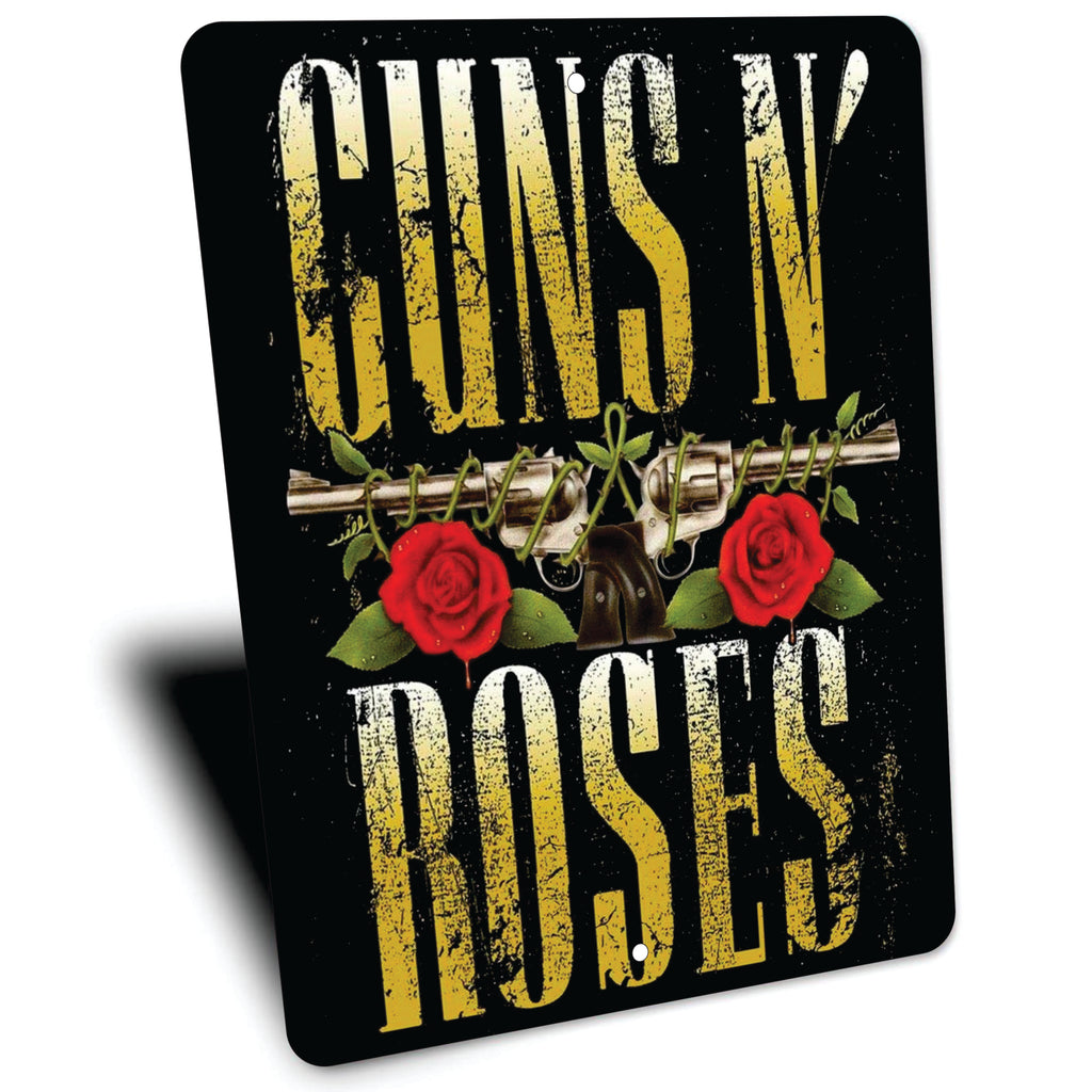 PLACA GUNS N ROSES CLASSIC