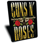 PLACA GUNS N ROSES CLASSIC