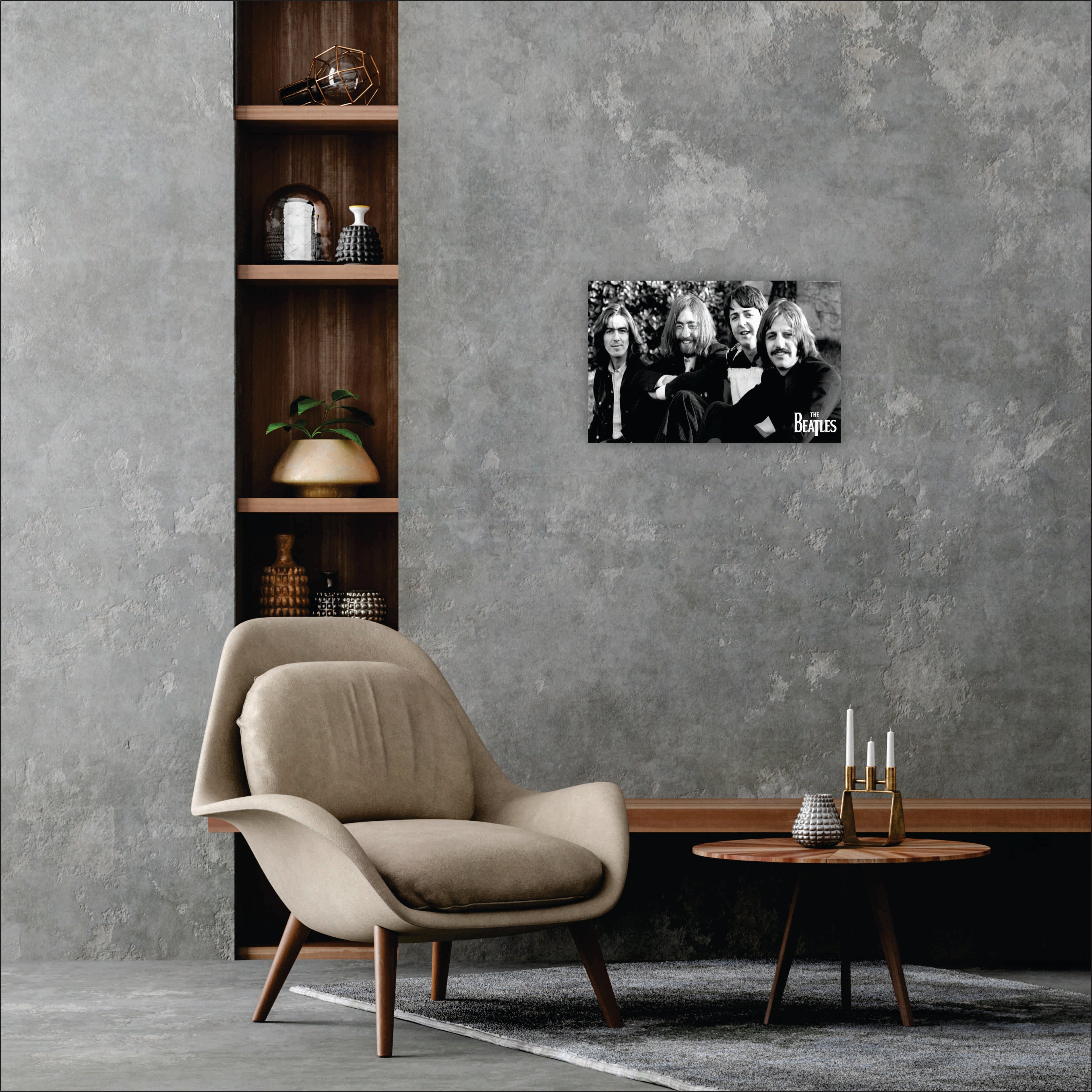 POSTER THE BEATLES CASUAL PHOTO