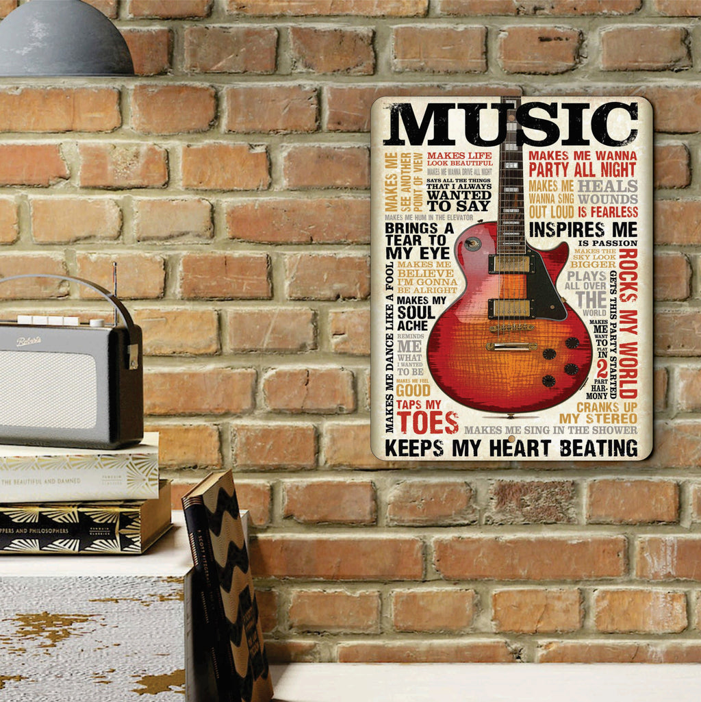 PLACA MUSIC GUITAR
