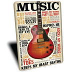 PLACA MUSIC GUITAR