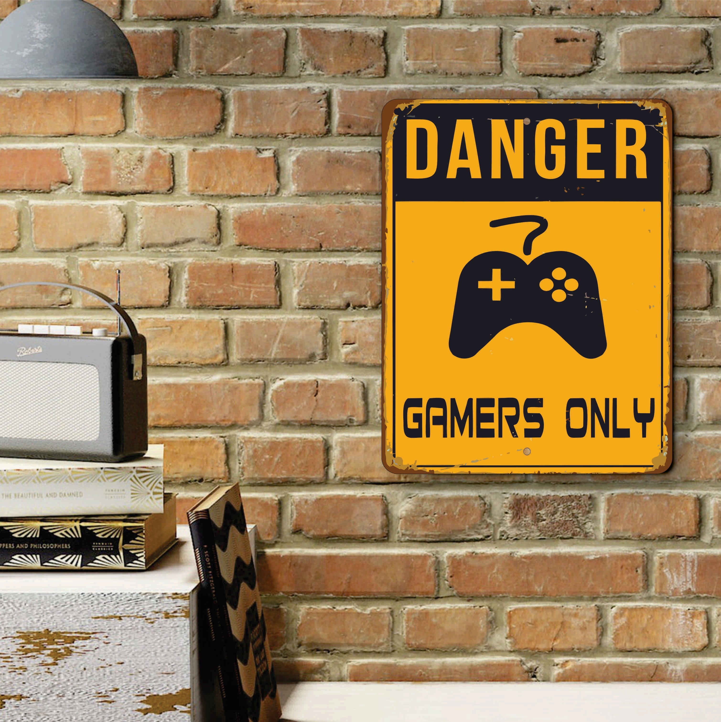 PLACA GAMER DANGER
