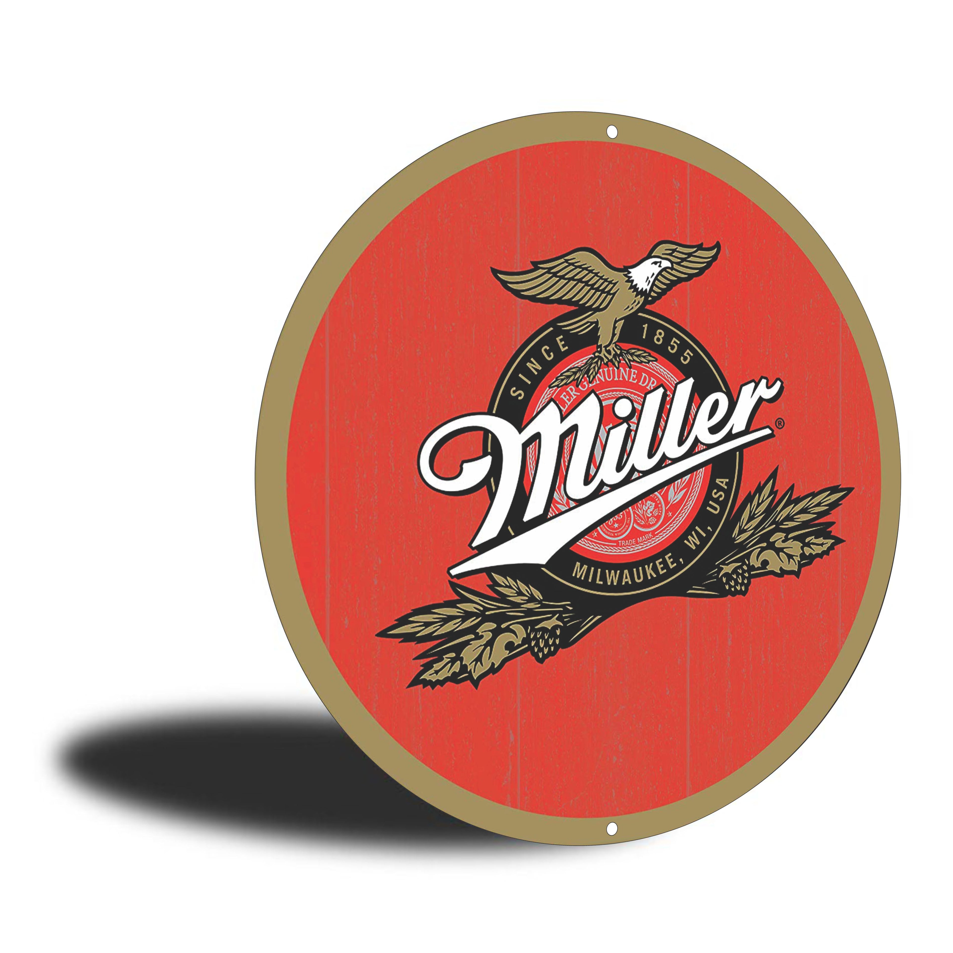 PLACA CIRCULAR MILLER