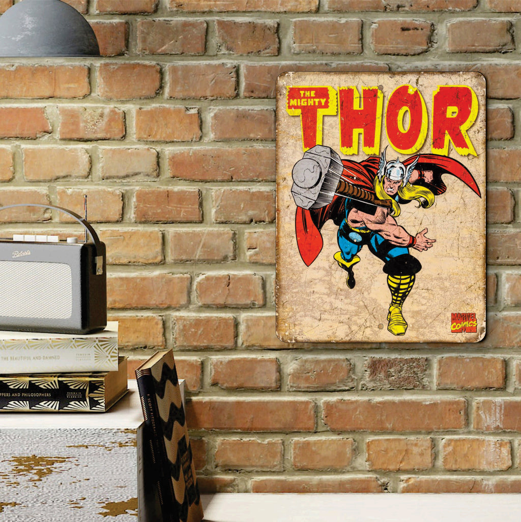 PLACA THOR CLASSIC MARVEL COMICS