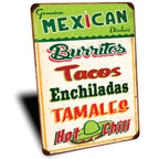 PLACA MEXICAN DISHES