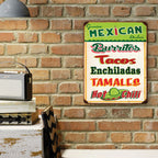 PLACA MEXICAN DISHES