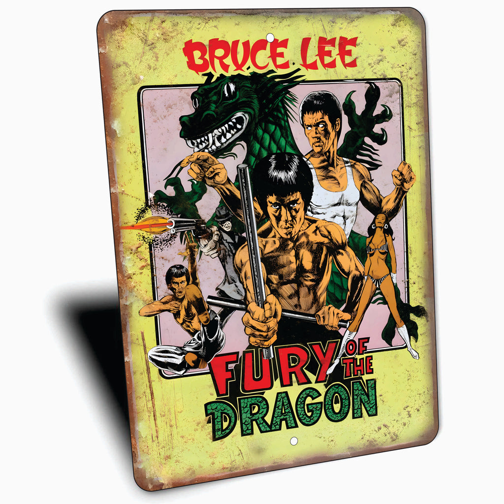 PLACA BRUCE LEE