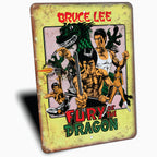 PLACA BRUCE LEE