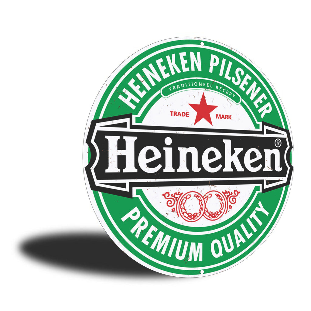 PLACA CIRCULAR HEINEKEN