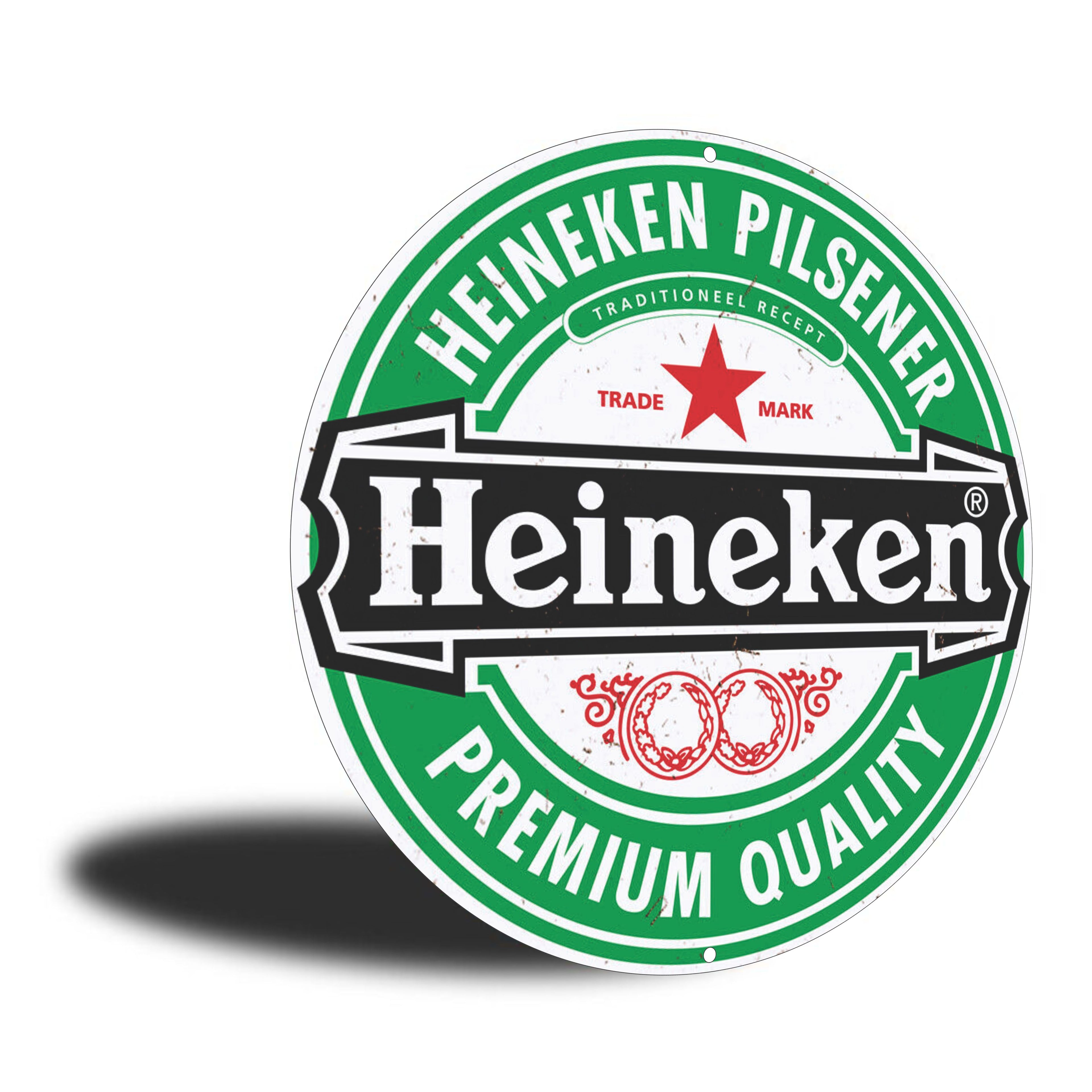 PLACA CIRCULAR HEINEKEN