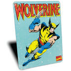 PLACA WOLVERINE MARVEL COMICS