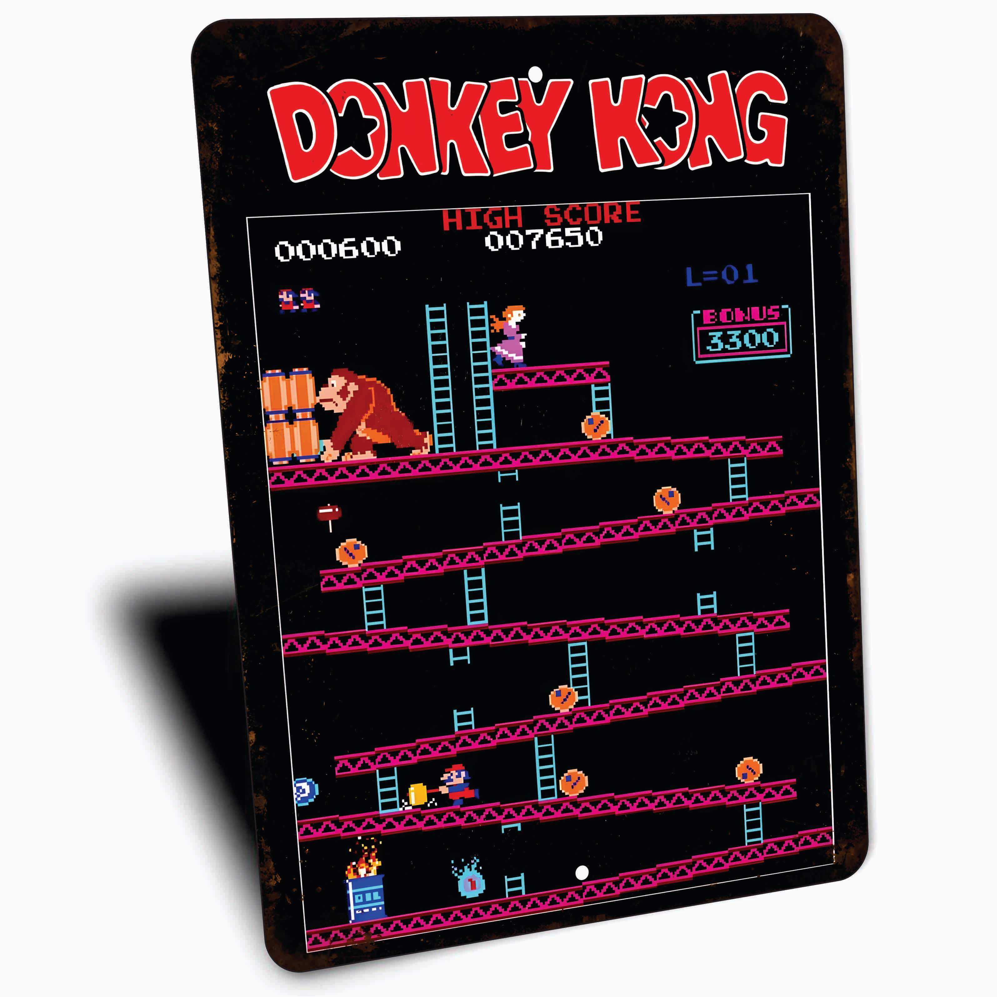 PLACA DONKEY KONG