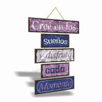 DECO FRASE CREE