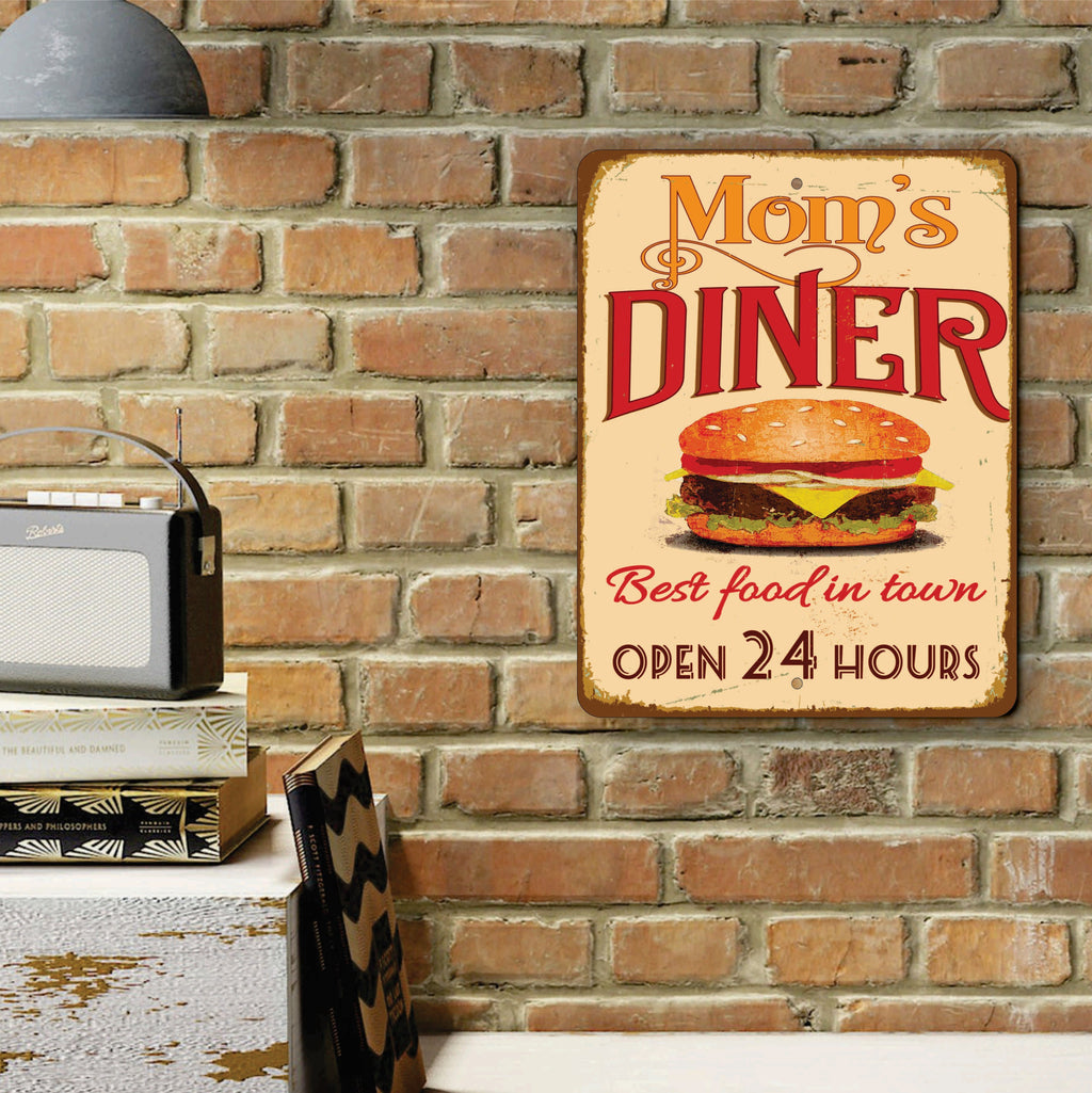 PLACA BURGER DINER