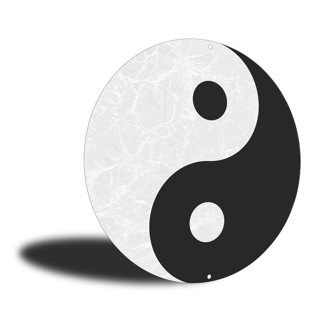 PLACA CIRCULAR YIN YANG
