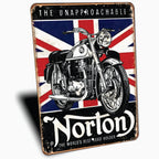 PLACA NORTON MOTORCYCLES