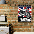 PLACA NORTON MOTORCYCLES