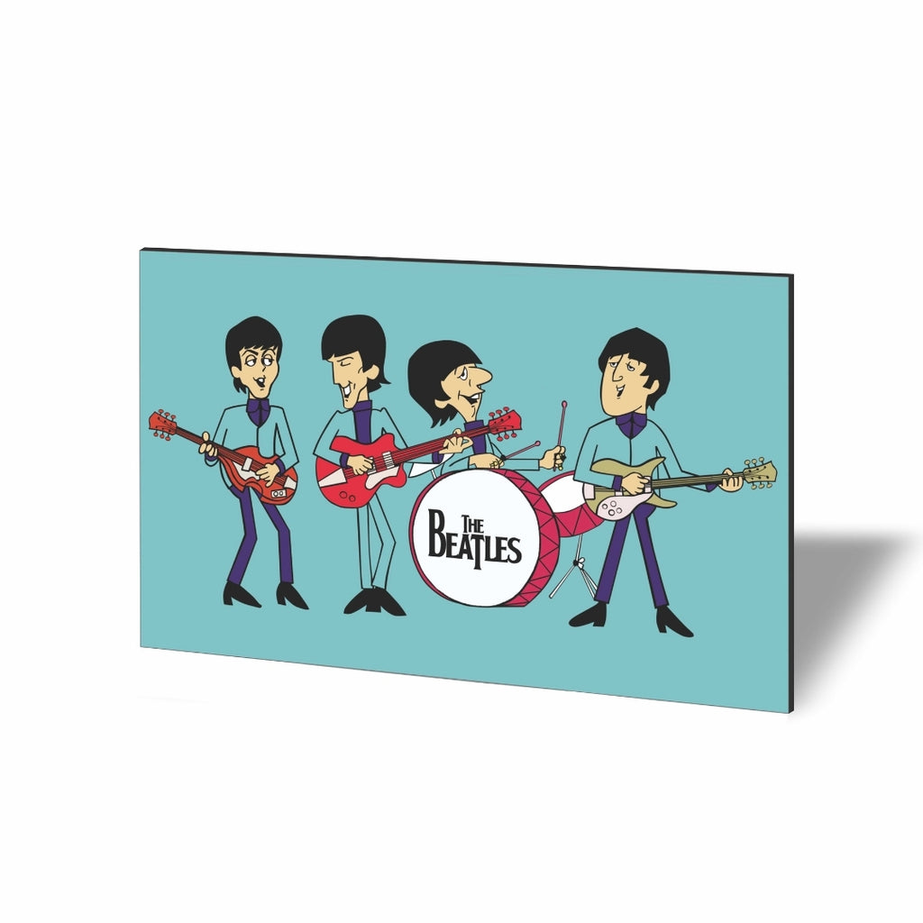 POSTER THE BEATLES CARTOON