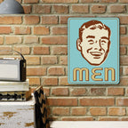 PLACA BATH SIGN MEN