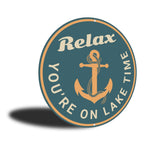 PLACA CIRCULAR RELAX