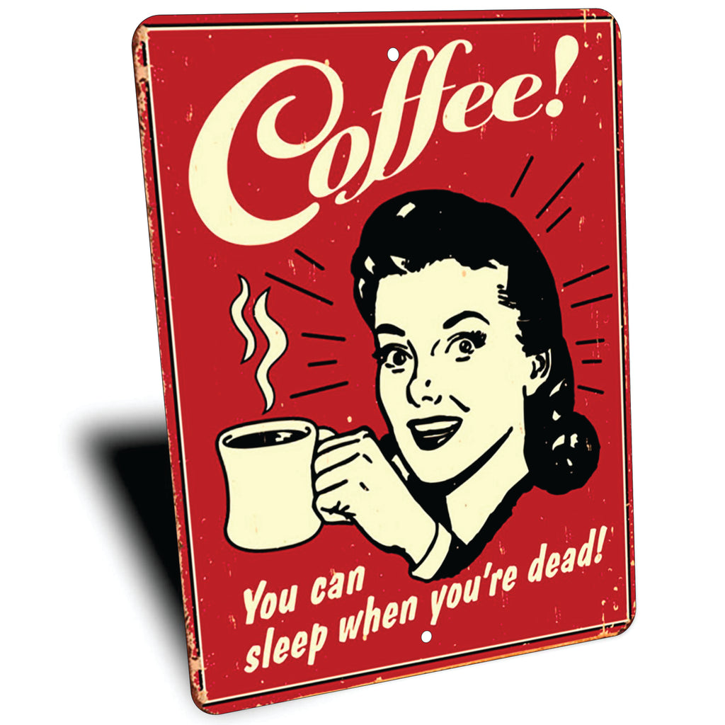 PLACA COFFEE SLEEP