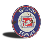 PLACA CIRCULAR BUCK SERVICE