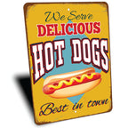 PLACA HOT-DOGS