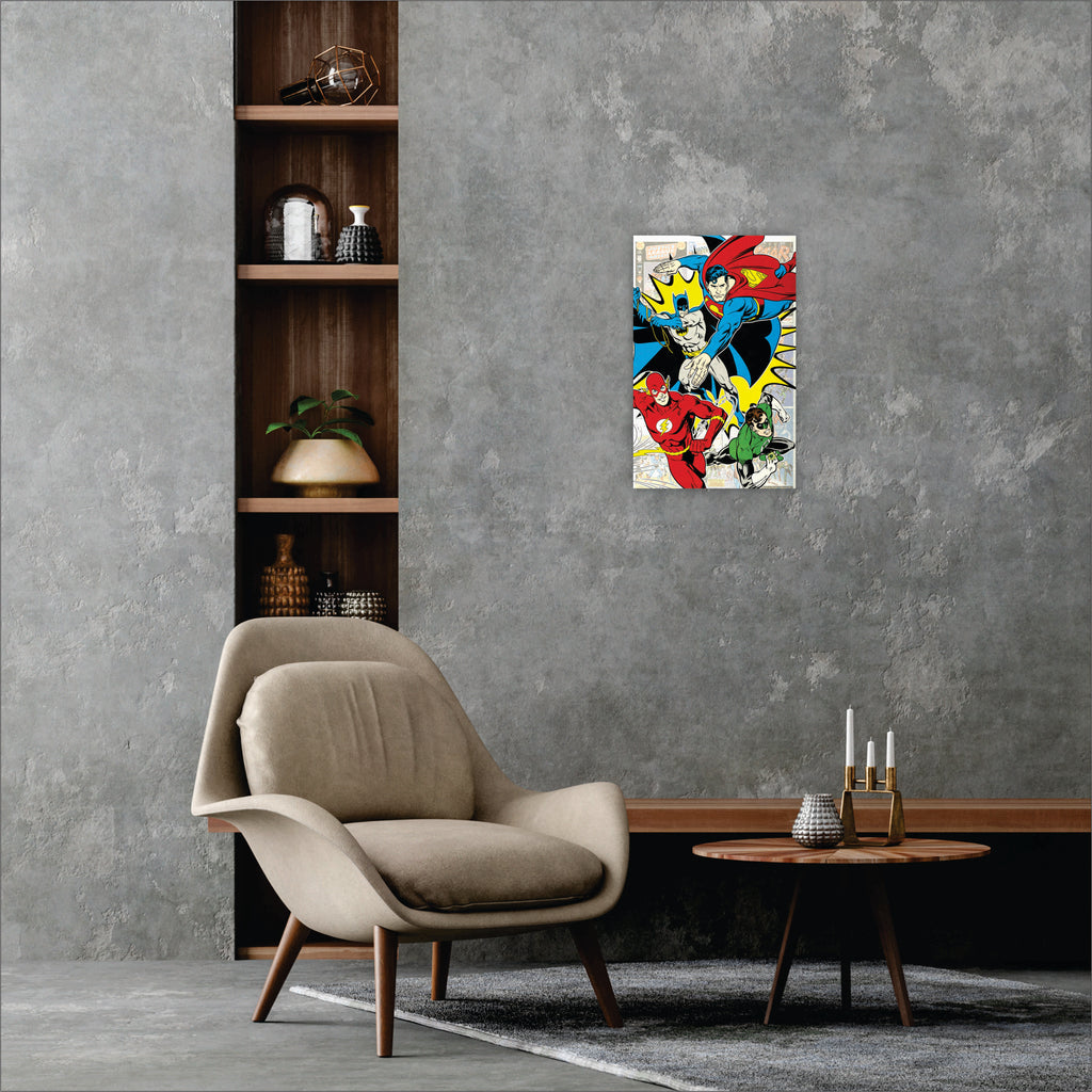 POSTER LIGA DE LA JUSTICIA