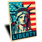 PLACA COUNTRY LIBERTY USA