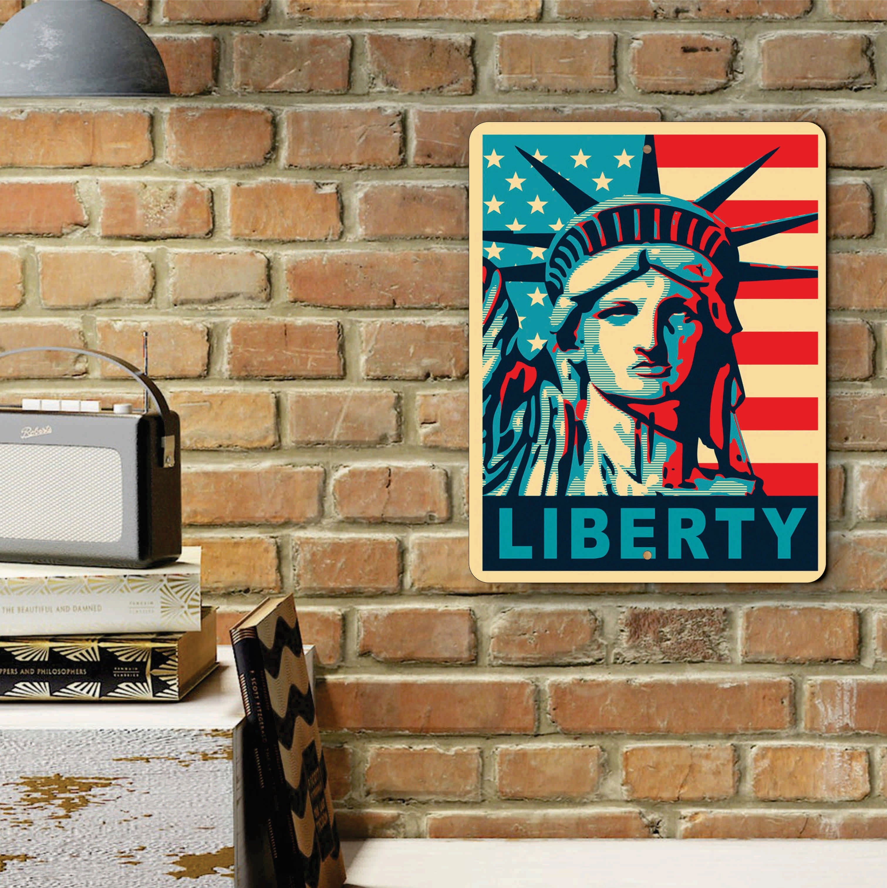 PLACA COUNTRY LIBERTY USA