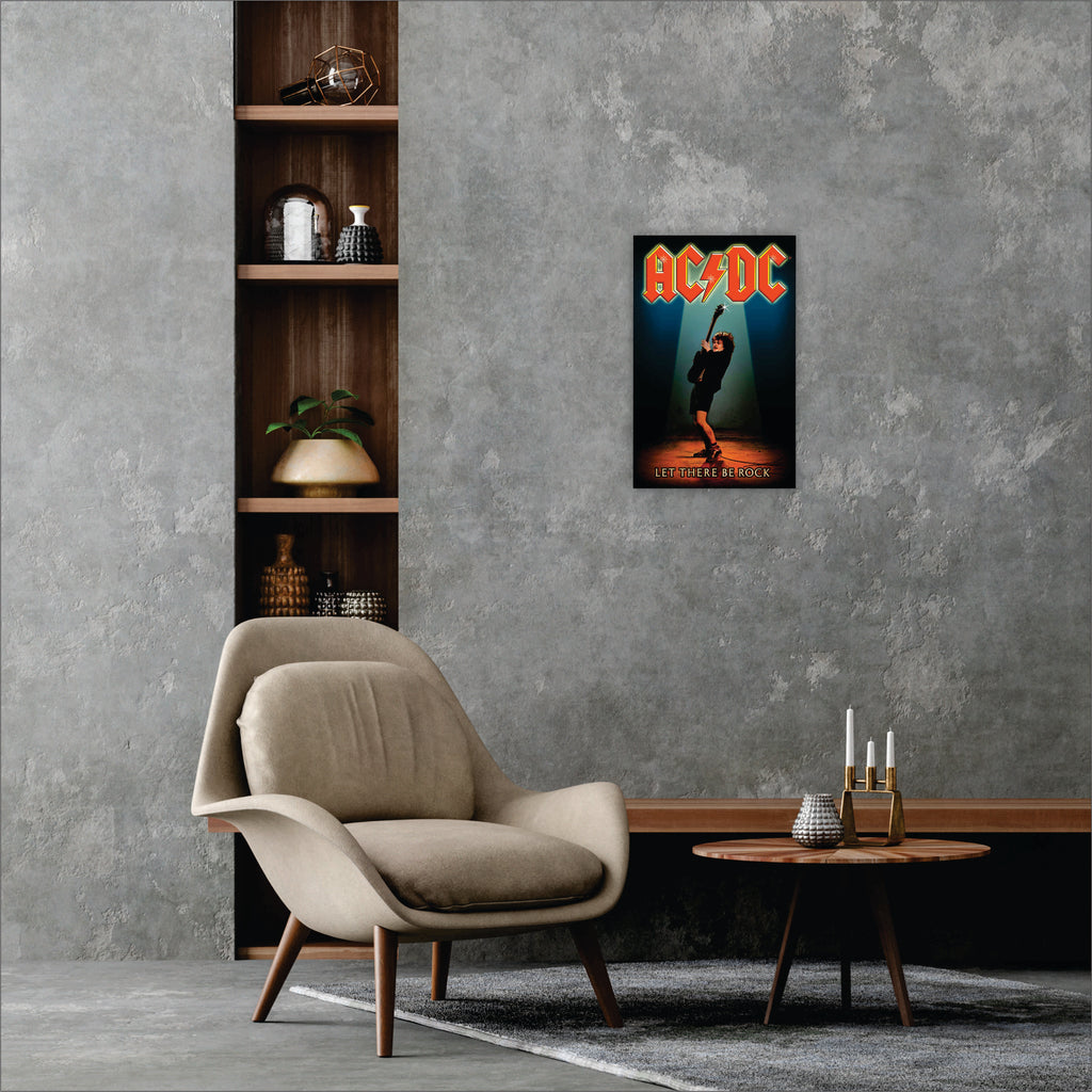 POSTER AC DC LET THERE ROCK