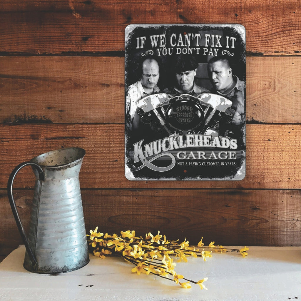 PLACA LOS TRES CHIFLADOS