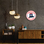 PLACA CIRCULAR AMERICA S HISTORIC 66