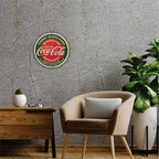 PLACA CIRCULAR DRINK COCA'COLA