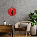 PLACA CIRCULAR SIMPLE COKE